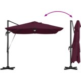  Kantilever Roma senčnik Rdeča in črna 352 x 251 x 265 cm, (5000045745) | Shoptok.si