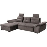 CARRYHOME KOTNA SEDEŽNA GARNITURA, mikrovelur sivorjava | Shoptok.si