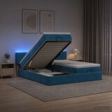  od pjene s madracem i LED-om Tamno plava 160 x 200 cm | shoptok.hr