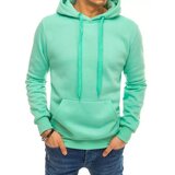 DStreet Bluza męska z kapturem miętowa Cene