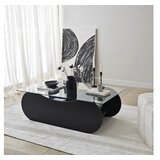 Hanah home sto za dnevnu sobu brise black transparent