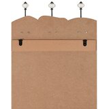  Zidna vješalica za kapute sa 6 kuka 120 x 40 cm | shoptok.hr