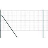 Euro Ograđivanje Ukop 25 x 1 m Čelik premazan PVC-om Zelena | shoptok.hr