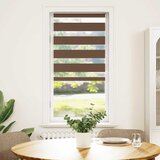 Zebra zavjesa smeđa 55x150 cm širina tkanine 50,9 cm poliester | Shoptok.si