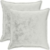  Presvlaka za jastuk 2 pcs HOUTEN Svjetlosiva 55 x 55 cm Flanel Cijene