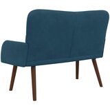 SOFA za dvije osobe Plava 115 x 61 x 87 cm Baršun | shoptok.hr