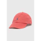 Polo Ralph Lauren Bombažna bejzbolska kapa rdeča barva | Shoptok.si