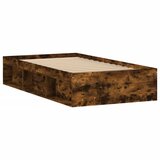 Okvir za krevet boja dimljenog hrasta 100x200 cm | Eponuda.com