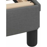  Okvir za krevet Dover tamnosivi 183x213 cm od tkanine | shoptok.hr