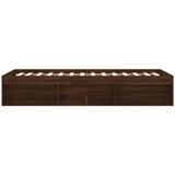  Okvir kreveta boja smeđeg hrasta 90 x 190 cm | shoptok.hr