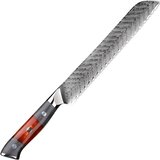 IZMAEL Damaskasti kuhinjski nož YA-37553 - Bread / Crvena / Siva | shoptok.hr