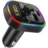 AVIZAR FM oddajnik Bluetooth, avtomobilski polnilec USB / USB-C, model C4 - črn, (5000309123) Cene