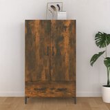  Komoda boja dimljenog hrasta 70 x 31 x 115 cm konstruirano drvo | shoptok.hr