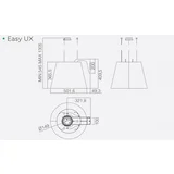 viseća napa EASY UX WH/F/50