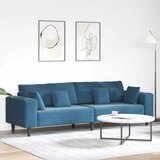 SOFA Plava 250 x 77 x 76 cm Baršun | shoptok.hr