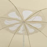  Suncobran za plažu žuta boja pijeska 300 cm | shoptok.hr