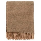 Klippan Pokrivac Gotland od mesavine i organske vune beige Cene