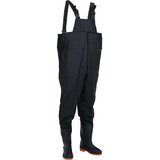  Visoke čizme za vodu do prsa crne veličina 45 | shoptok.hr