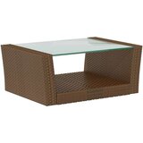  Vrtna sedežna garnitura 8-delna z blazinami poli ratan rjava, (20676620) | Shoptok.si