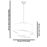 Opviq barette hazeran - cream cream chandelier Cene