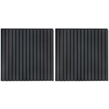 vidaXL Akustične zidne ploče 2 kom letvice 60,5x60 cm hrastov furnir | shoptok.hr
