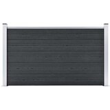  Ograda od WPC-a 872 x 106 cm siva | shoptok.hr