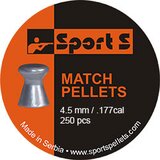 SPORTS dijabole ravne, 4.5 mm, 250 kom Cene