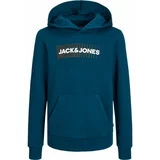 Jack & Jones Dječji pulover JJECORP LOGO SWEAT Plava
