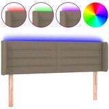  Posteljno vzglavje taupe 147x16x78/88 cm blago, (20794527) | Shoptok.si
