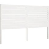  Uzglavlje za krevet bijelo 141 x 4 x 100 cm od masivne borovine | shoptok.hr
