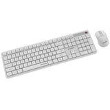Gembird KBS-WMS-01-W Silent key Pro Business wireless desktop set, white, US layout | shoptok.hr