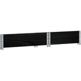  Vrtna sadilica crna 80x60 cm od masivne borovine | shoptok.hr