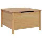  Klubska miza s predalom HILL Medeno rjava 79.5 x 79.5 x 49 cm, (5000295504) | Shoptok.si