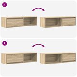 TV ormarić od iverice boja hrasta sonome 100x31x25,5 cm | shoptok.hr