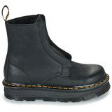 Dr. Martens Polškornji ZebZag Lace Less Laceless Boot Black Wyoming Črna | Shoptok.si
