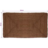  Tepih za područje Siva 60 x 110 cm Juta | shoptok.hr