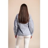 Fenzy Pamučna Bluza Većih Veličina, Svijetloplava | shoptok.hr