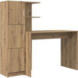  Stol sa skladištenjem od inženjerskog drva | shoptok.hr