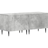  3-dijelni LED TV kabinet Betonska siva Konstruirano drvo | shoptok.hr