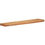 vidaXL Zidne police 2 kom 80x20x3,5 cm od masivnog bagremovog drva | shoptok.hr