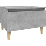  Stranska mizica betonsko siva 50x46x35 cm inženirski les, (20712371) | Shoptok.si