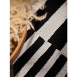 Elle Decoration Črno-bela ročno tkana volnena preproga 120x180 cm Stryve Flux – | Shoptok.si