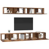  Set TV komoda Zidne 5 pcs Staro drvo Konstruirano drvo | Eponuda.ba