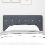  LED glava kreveta s LED trakama Tamno siva 80 cm Baršun | Eponuda.com