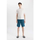 Defacto Regular Fit Pocketed Shorts Pajama Bottoms