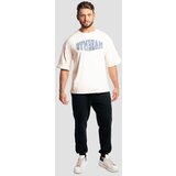 GymBeam Muška majica Athletic Society Boxy Cream | Eponuda.ba