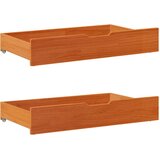  s regalom za knjige bez madraca 100 x 200 cm od borovine | shoptok.hr