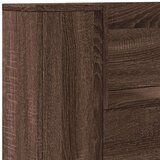 Ormarić za uzglavlje LED boja smeđeg hrasta 180x16 5x103 5 cm | shoptok.hr