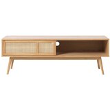 Unique Furniture TV komoda u dekoru hrasta u prirodnoj boji 150x50 cm Barrali – | shoptok.hr