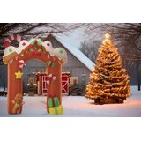 Molarem Home Luk na napuhavanje Medenjak s LED svjetlom – 300 cm - Božićna dekoracija za dvorište | shoptok.hr